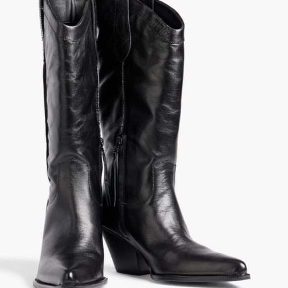 Sam Edelman Jamie Western Boots 9 WORN ONCE - Picture 2 of 2